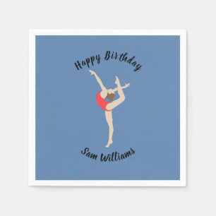 Female Gymnast Pappersservett