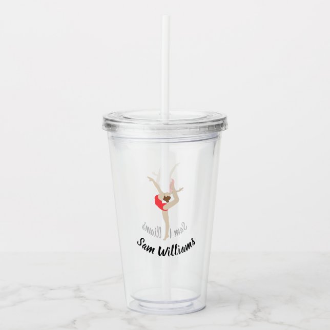 Female Gymnast Take Away Mugg (Framsida)