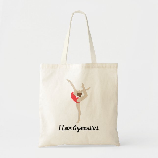 Female Gymnast Tygkasse (Framsidan)