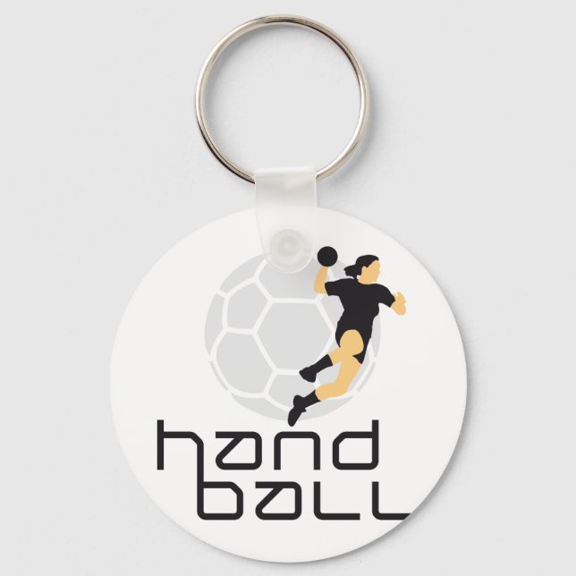 female handball nyckelring (Framsida)