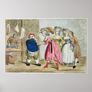 Female Influence eller Devonshire Canvas Poster