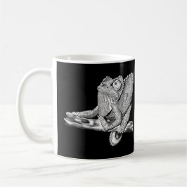 Female Jackson's Chameleon Kaffemugg