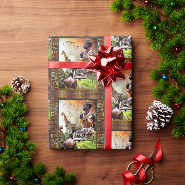 Female Kung Presentpapper (Julgåva)