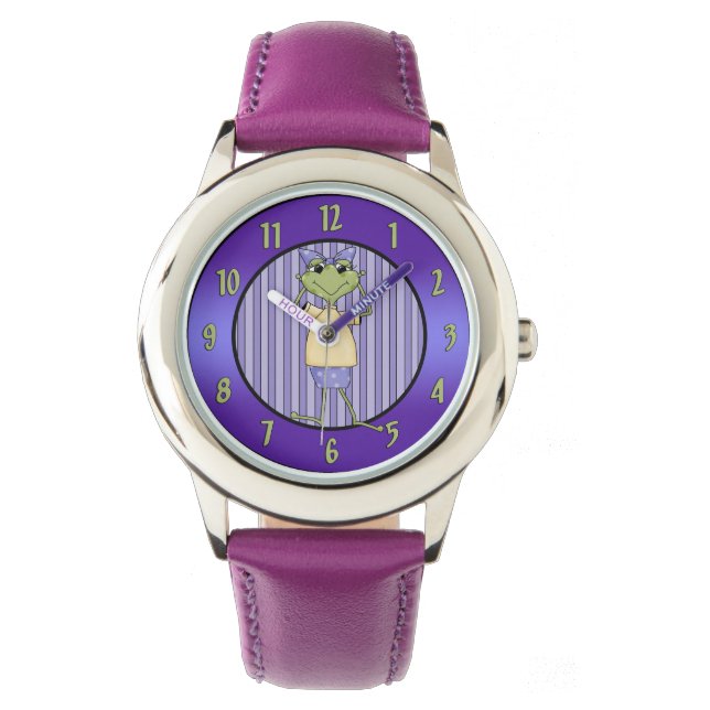 Female Land Frog Watch Armbandsur (Framsida)