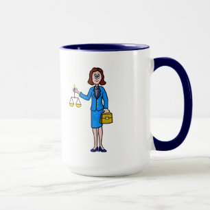 Female Lawyer Mugg