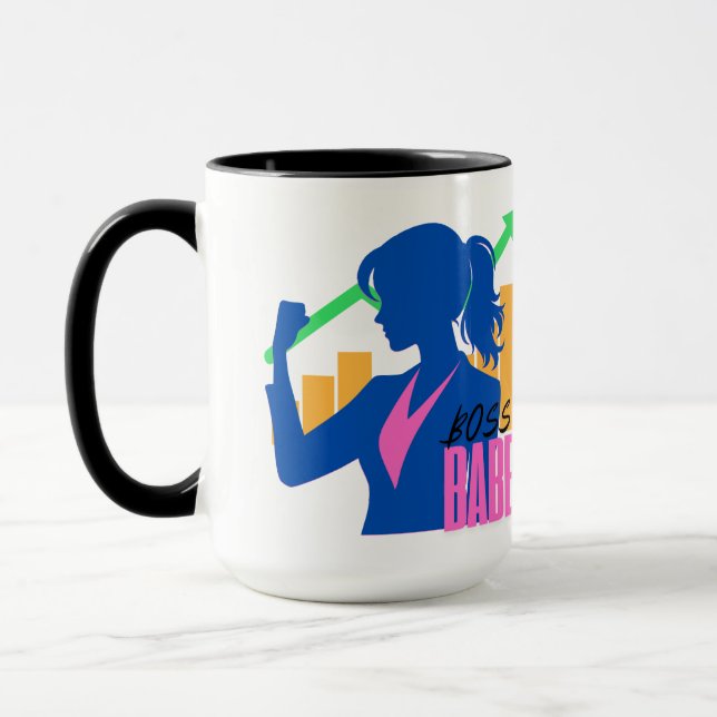 Female Leader Graphic Mugg (Vänster)