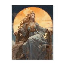 Female Måne Goddess