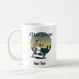 Female Marathon Springer Kaffemugg