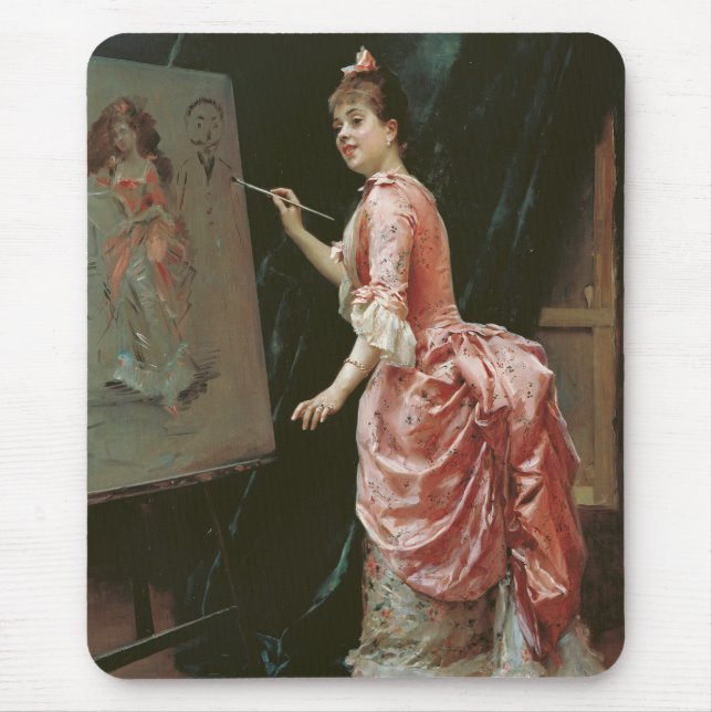 Female Model Skapar MisChief (Raimundo de Madrazo) Musmatta (Framsidan)