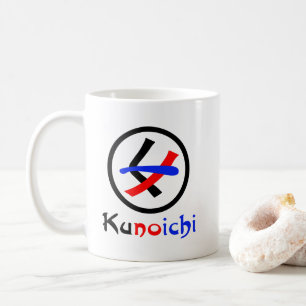 Female Ninja Kunoichi く ノ 一 Kaffemugg