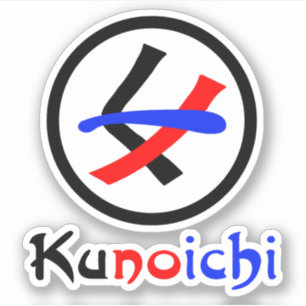 Female Ninja Kunoichi く ノ 一 Klistermärken