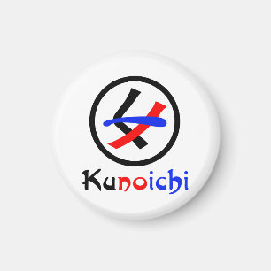 Female Ninja Kunoichi く ノ 一 Magnet