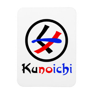 Female Ninja Kunoichi く ノ 一 Magnet