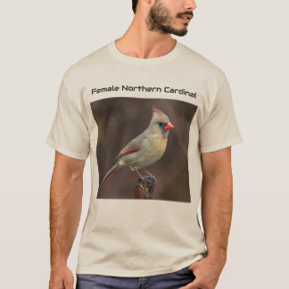 Female Northern Cardinal T-Shirt