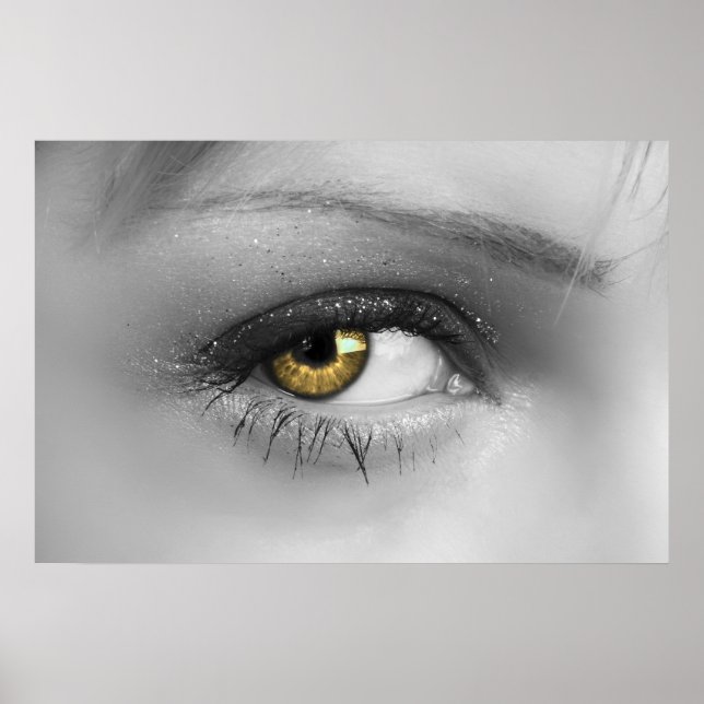 Female öga poster (Framsidan)