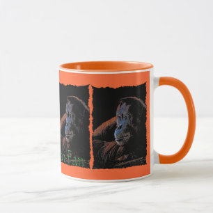 Female Orangutan Wildlife-supporter Mugg