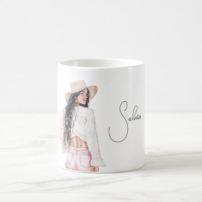 Female Pink Shorts  Kaffemugg (Center)
