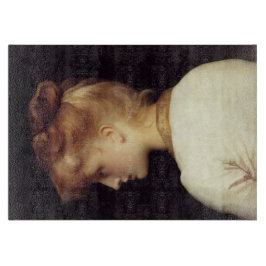 Female Porträtt bakifrån (av Frederic Leighton)