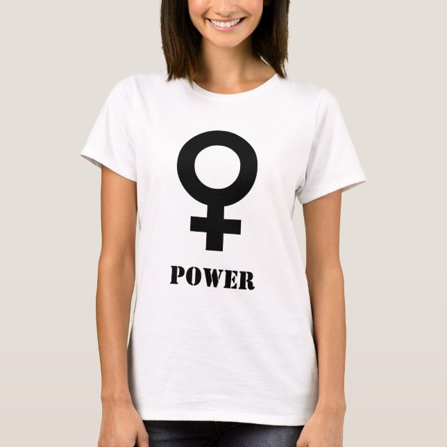 female power t shirt (Framsida)