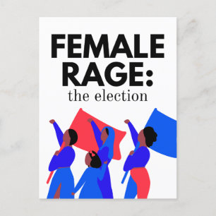 Female Rage: vykort för val