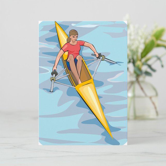 Female Rower Inbjudningar (Skapare uppladdad)