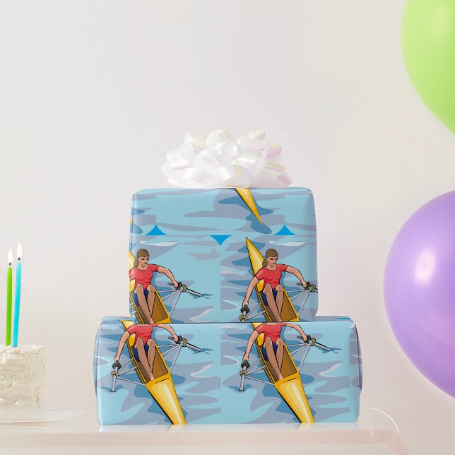 Female Rower Presentpapper (Skapare uppladdad)