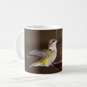 Female Ruby-throated Hummingbird Coffee Mugg