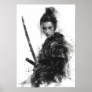 Female Samurai Porträtt - Anna Sawai - Rak Poster