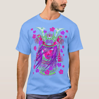 Female samurai warrior  (2) t shirt