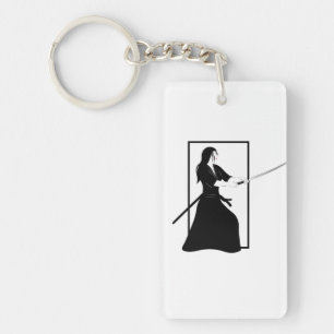 Female Samurai Warrior med Sword