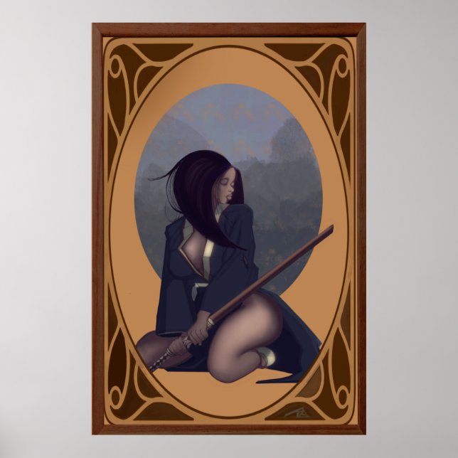 Female Samuria Poster (Framsidan)