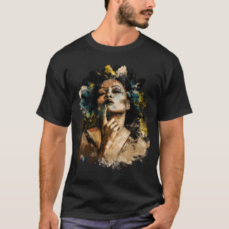Female Singer Musician T Shirt