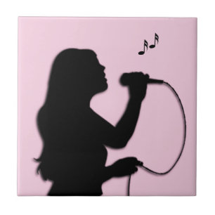 Female Singer Rosa Kakelplatta