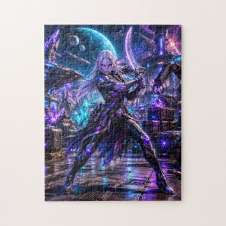 Female Space Pirate — Alien Duelist Pussel