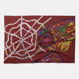 Female Spider Pharaoh Kitchen Towel Kökshandduk