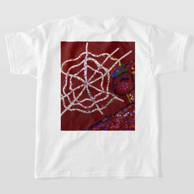 Female Spider Pharaoh  T Shirt (Laydown baksida )