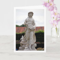 Female Statue, Hampton Court Gardens, England