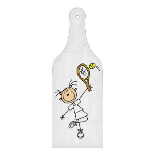 Female Stick figur Tennis Player