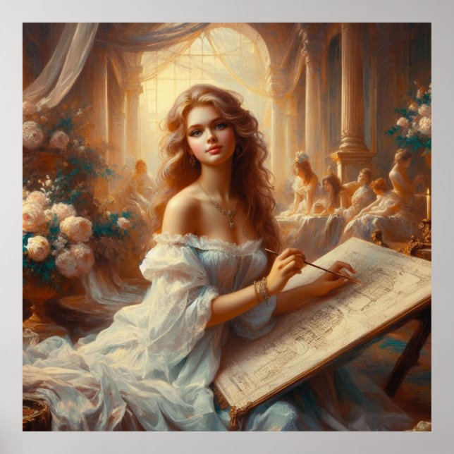 Female Student Poster (Framsidan)