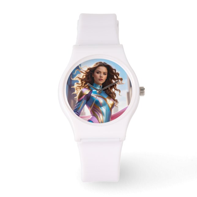 FEMALE SUPERHERO - SCI-FI FANTASY ARMBANDSUR (Framsida)