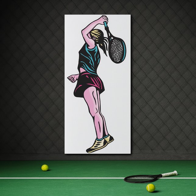 Female Tennis Player Poster (Skapare uppladdad)