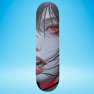 Female vampyr mini skateboard bräda 18,5 cm