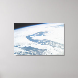 Femåriga isberg near södra Georgia Islan Canvastryck