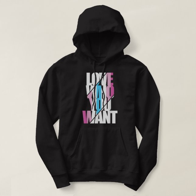 Femboy Kärlek som du vill ha T-Shirt Hoodie (Design framsida)
