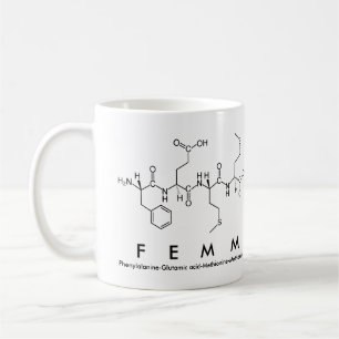 Femfaldig peptid namn mugg