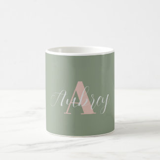 Feminin Monogram Mugg