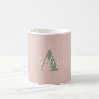 Feminin Monogram Mugg