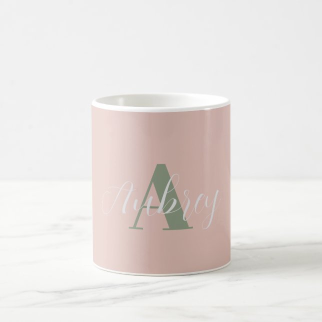 Feminin Monogram Mugg (Center)