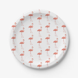 Feminin Rosa Flamingo Mönster