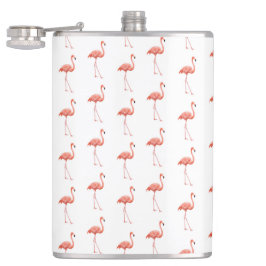 Feminin Rosa Flamingo Mönster Fickplunta